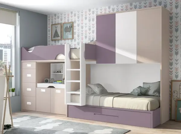 HABITACIÓN JUVENIL FORMAS F220