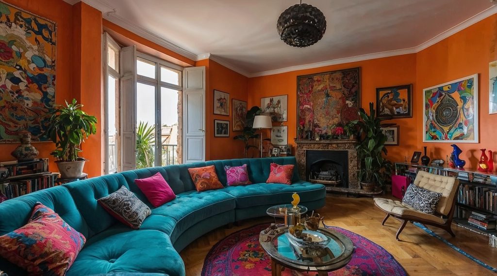 maximalismo, decoración