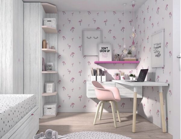 CAMA COMPACTA MOOD 1 ROS JUVENIL