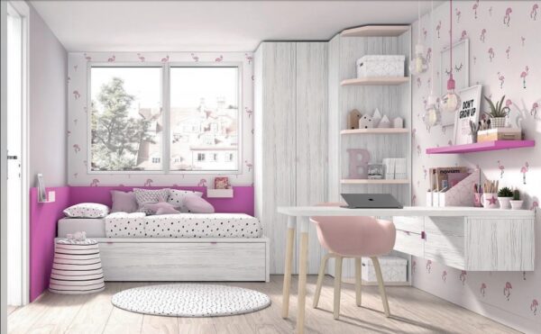 CAMA COMPACTA MOOD 1 ROS JUVENIL - Imagen 2