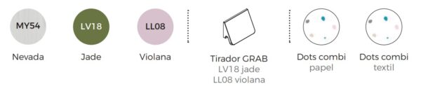 COMPACTA DE 4 CAJONES MOOD 12 ROS JUVENIL - Imagen 2