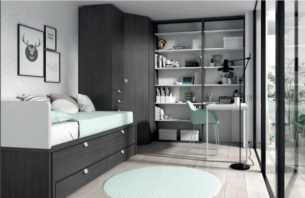 CAMA DOBLE MOOD 17 ROS JUVENIL