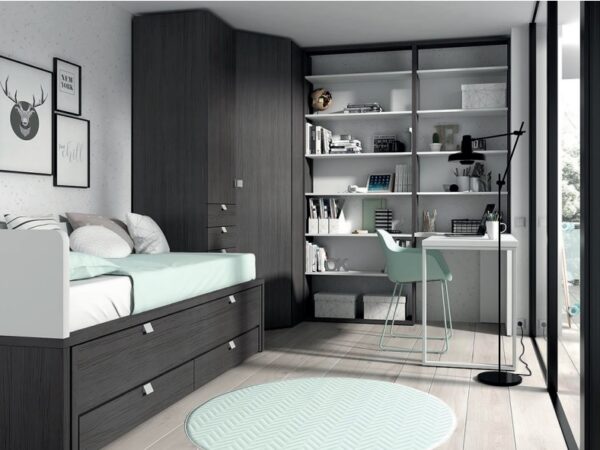 CAMA DOBLE MOOD 17 ROS JUVENIL