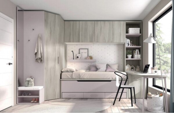 CAMA DOBLE MOOD 18 ROS JUVENIL