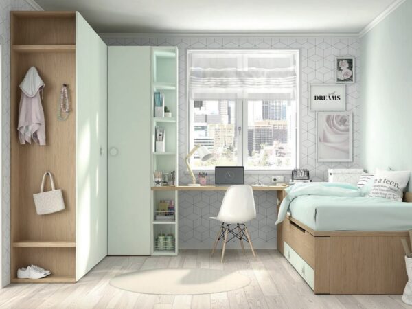 CAMA DOBLE MOOD 19 ROS JUVENIL