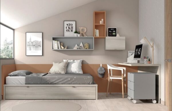 CAMA COMPACTA MOOD 2, ROS. - Imagen 2