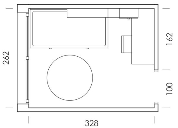 CAMA COMPACTA MOOD 2, ROS. - Imagen 3