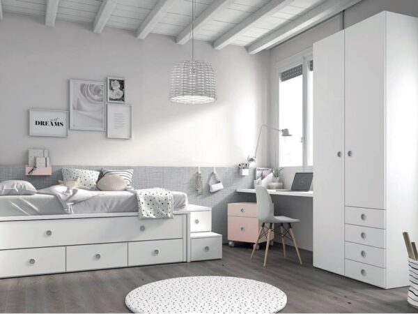 CAMA DOBLE MOOD 20 ROS JUVENIL
