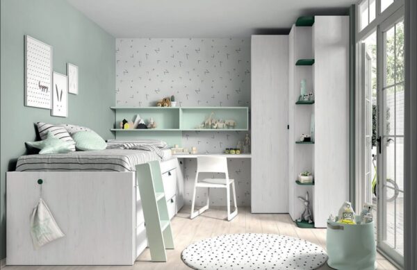 CAMA DOBLE MOOD 21 ROS JUVENIL