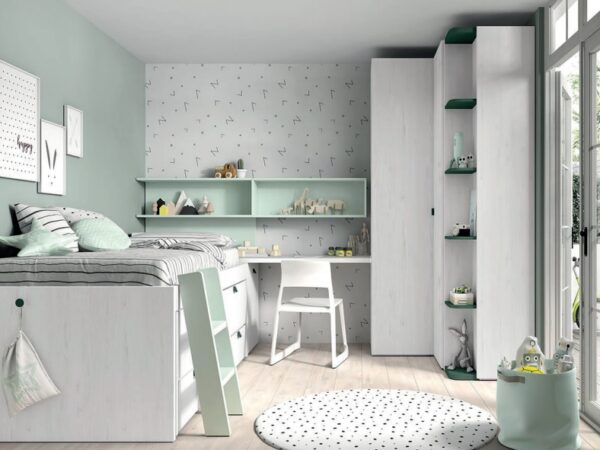 CAMA DOBLE MOOD 21 ROS JUVENIL