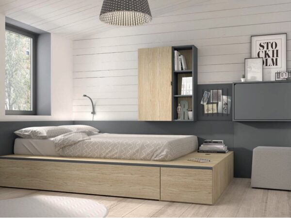 CAMA DOBLE MOOD 25 ROS JUVENIL