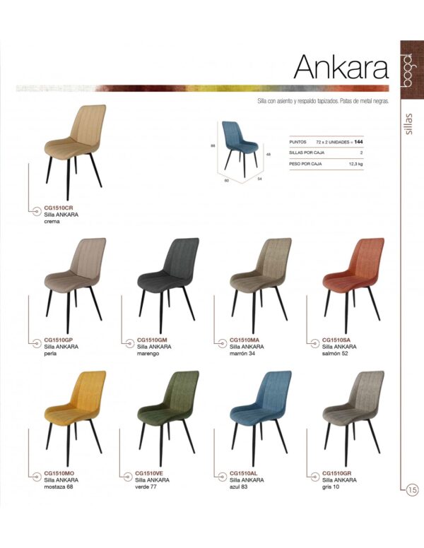 SILLA ANKARA - Imagen 2