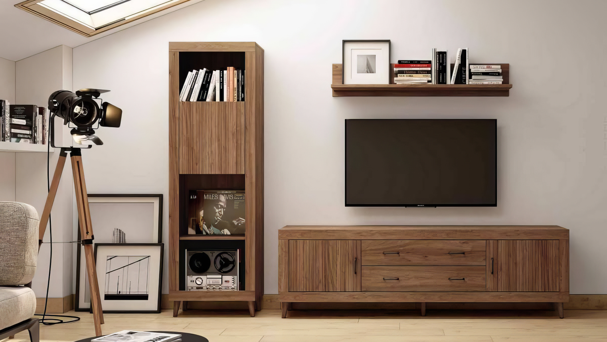 color terroso, muebles