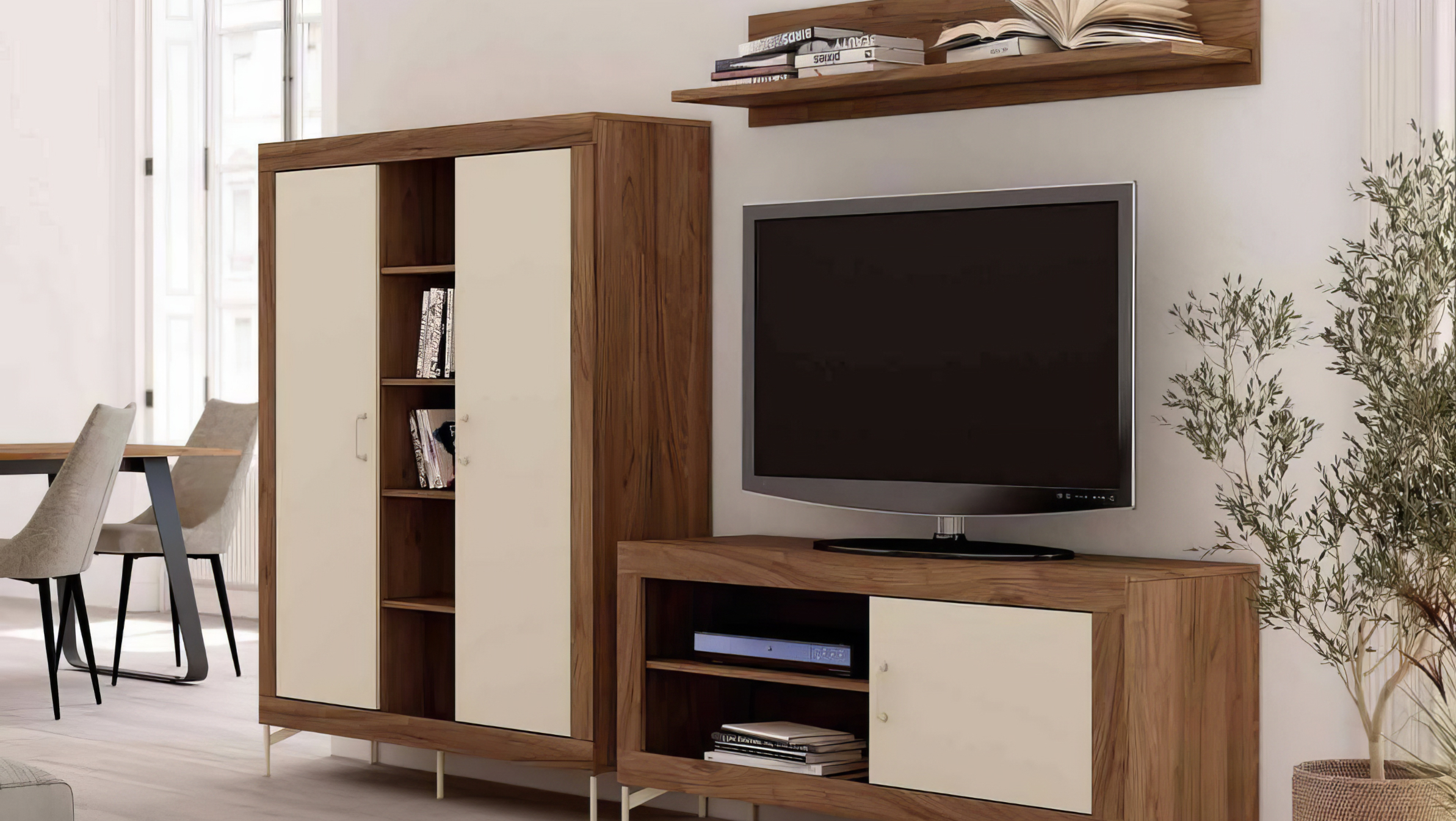 color terroso, muebles