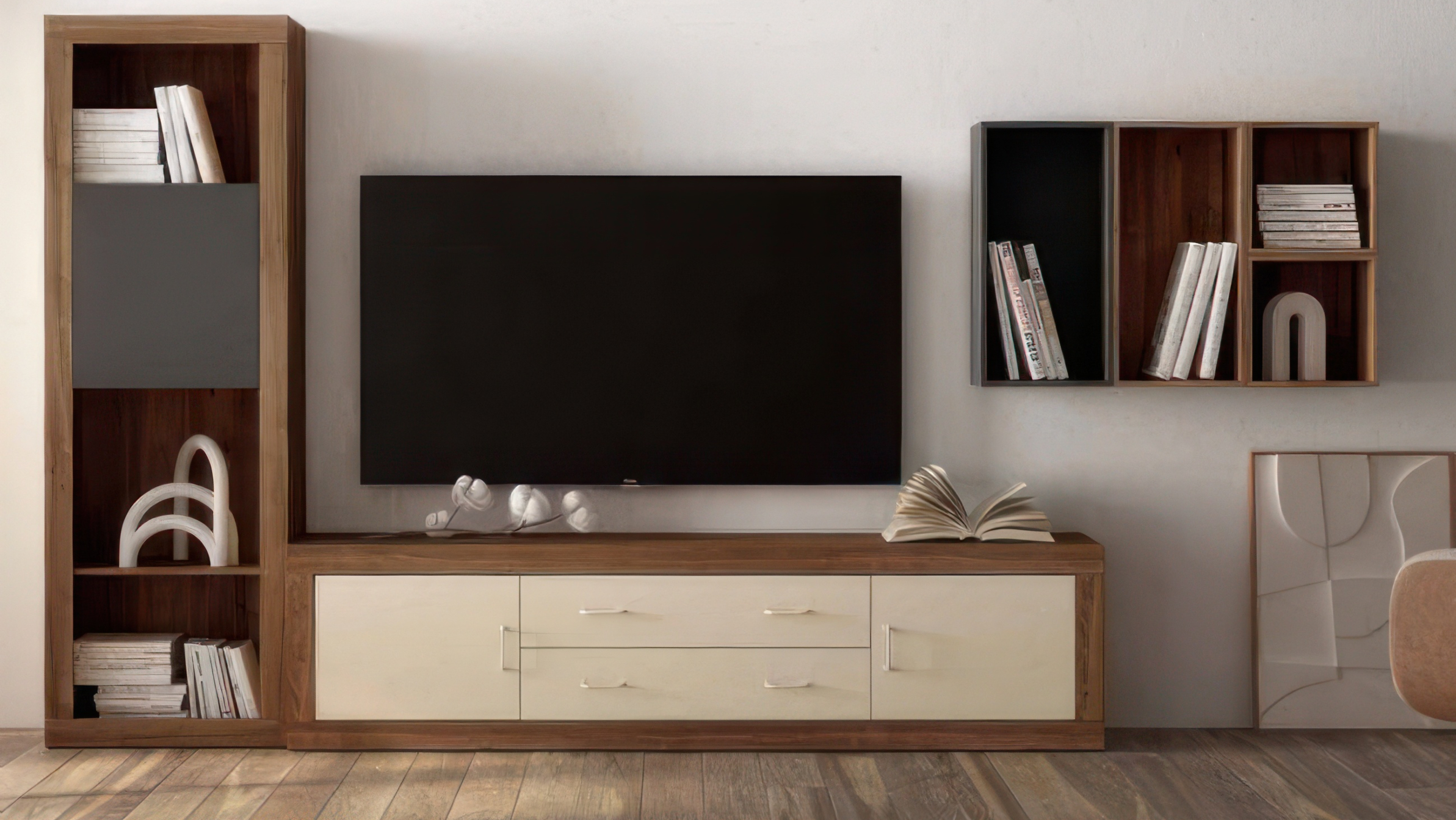 color terroso, muebles