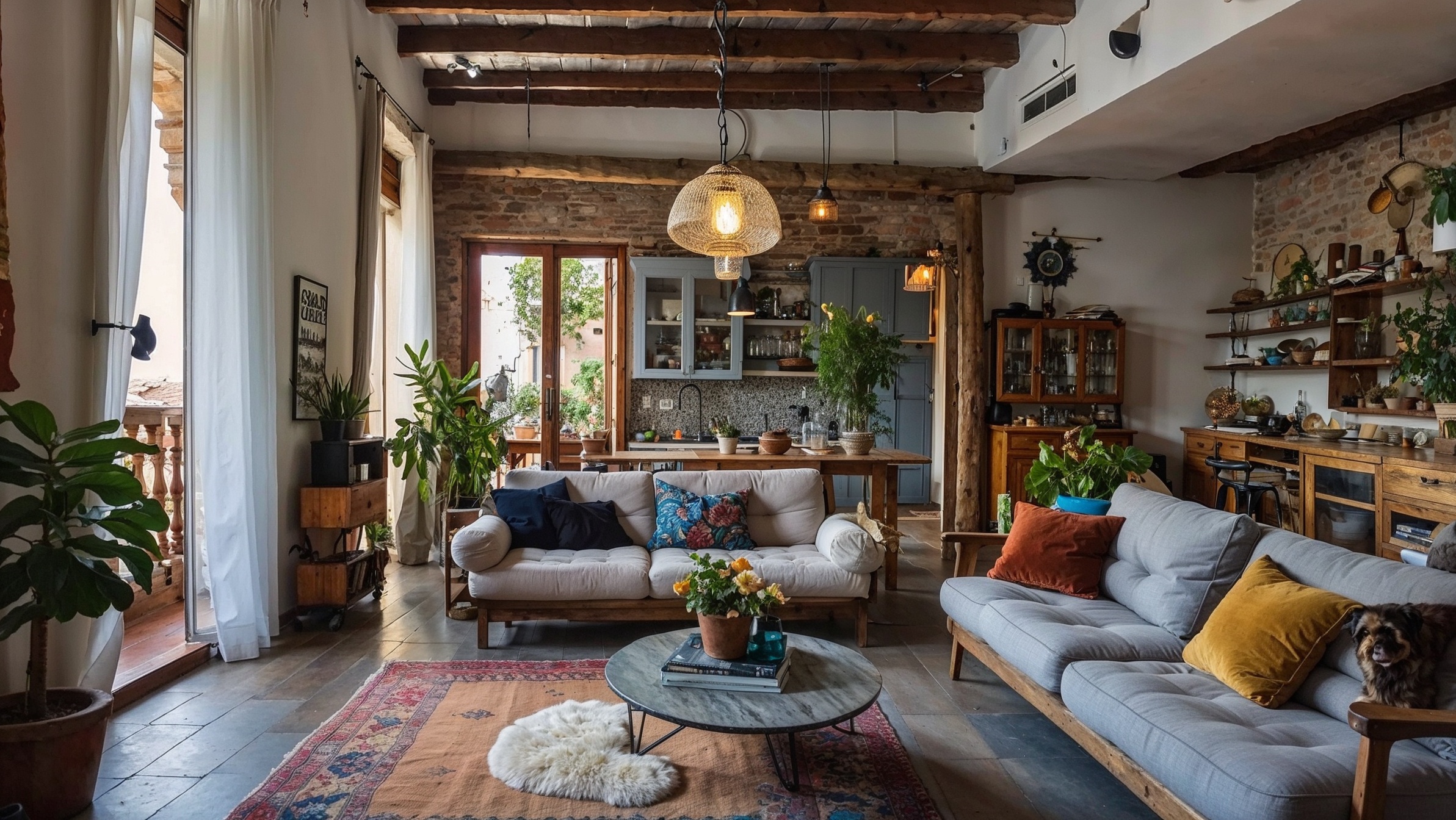 decoración ecléctica