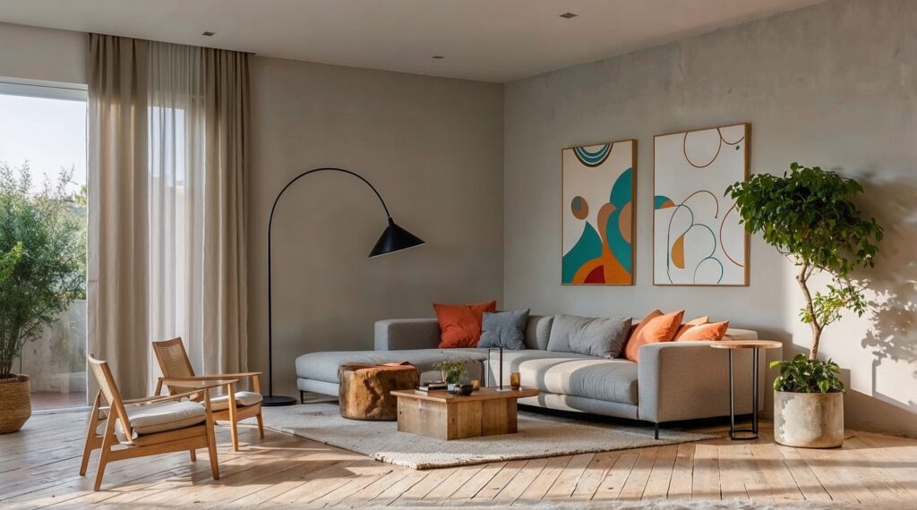 decoración, calor