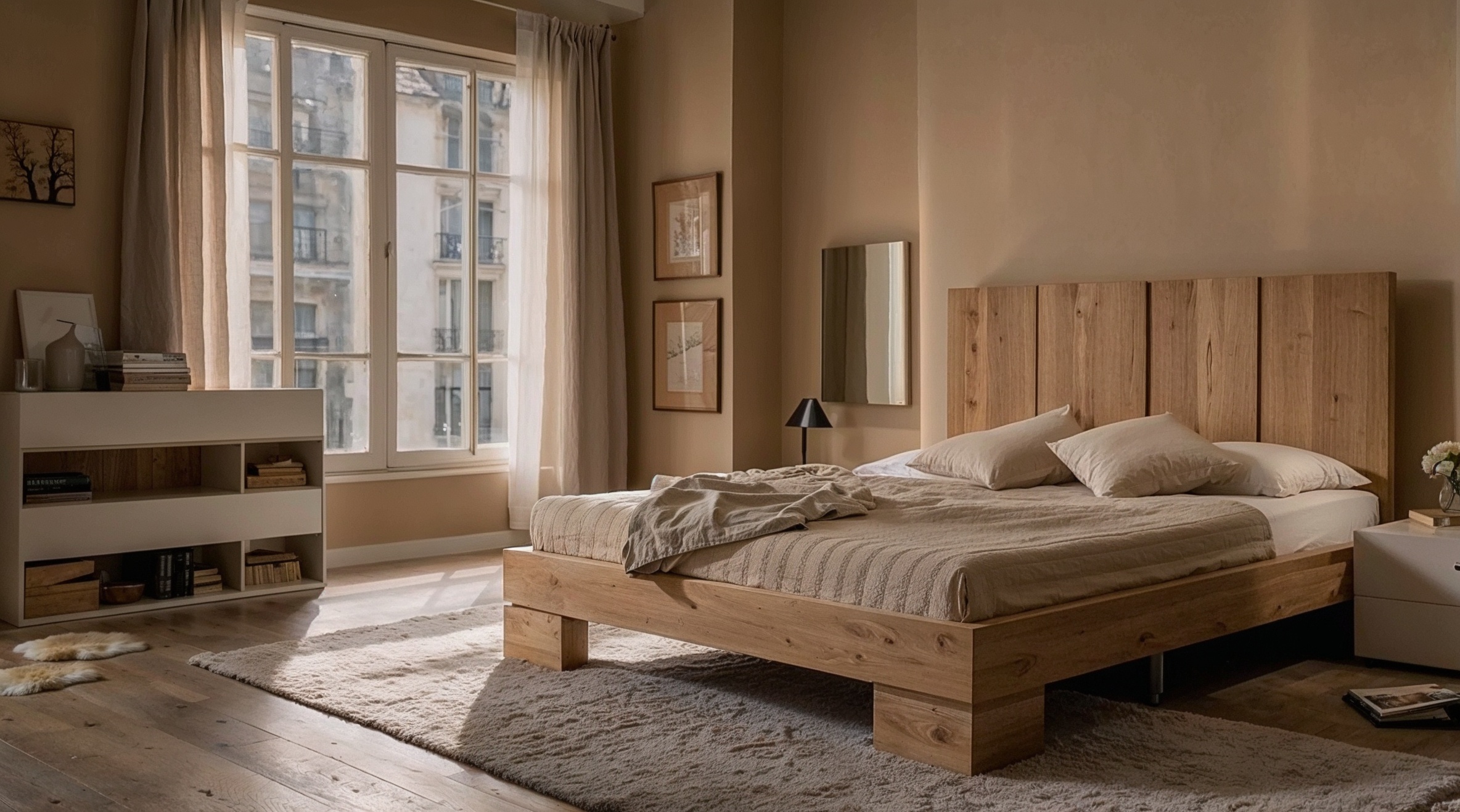 dormitorio minimalista