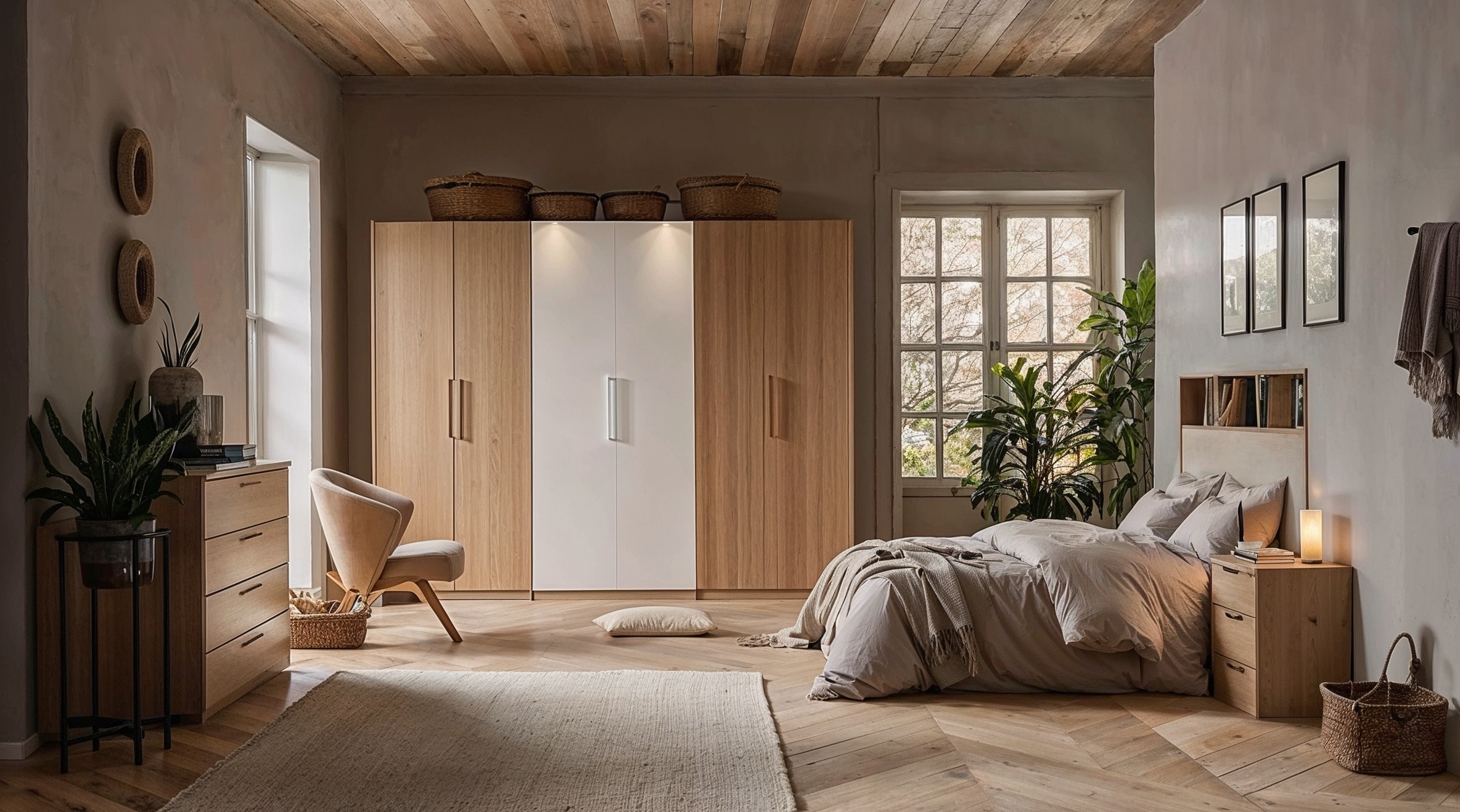 dormitorio minimalista