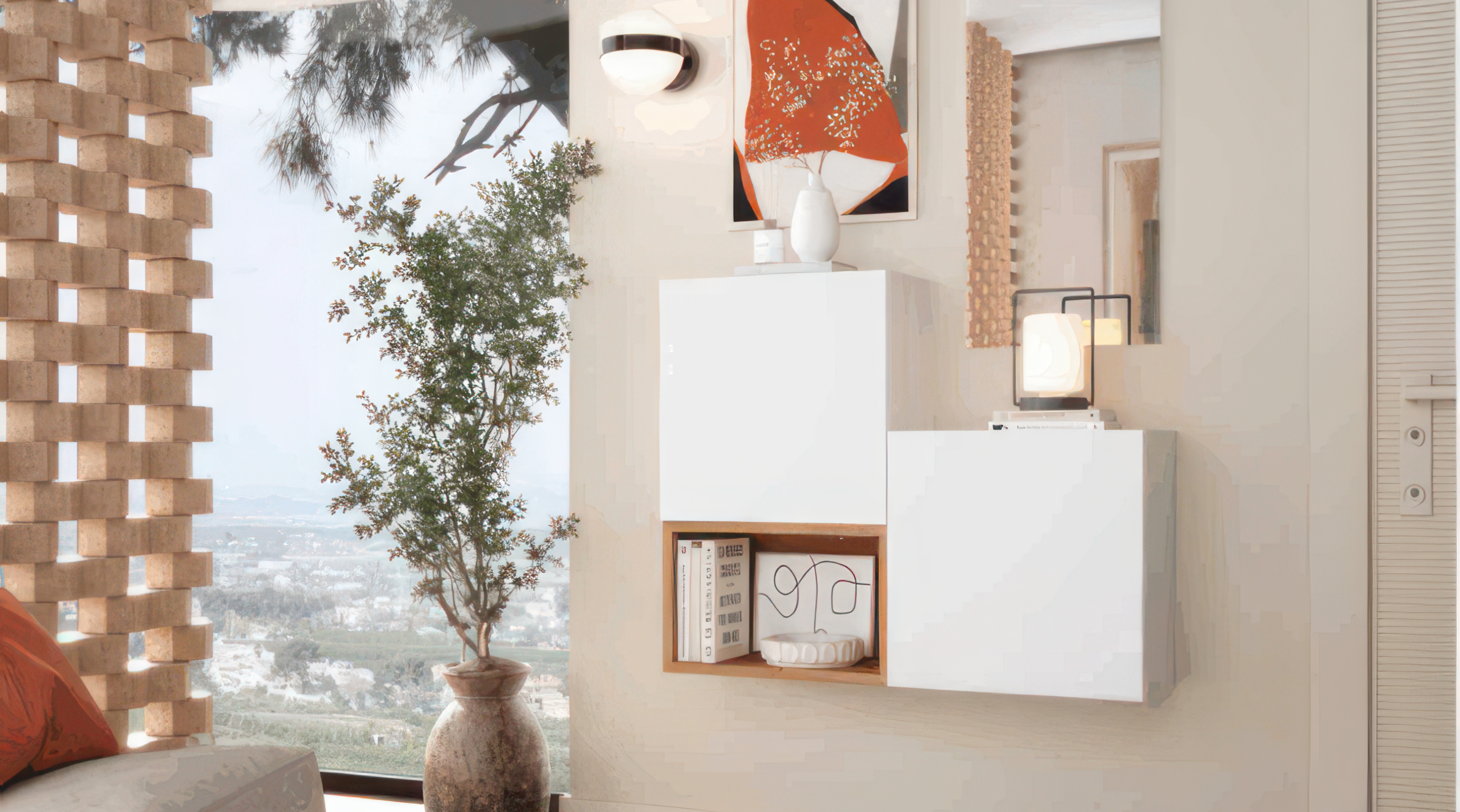 plano cerrado, decoración