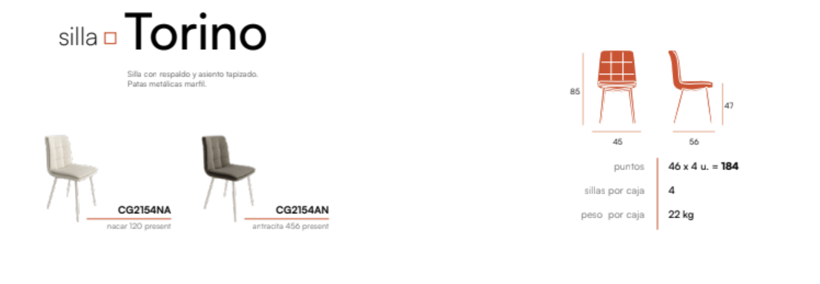 SILLA TORINO - Imagen 2
