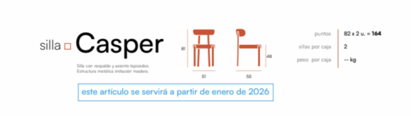 SILLA CASPER - Imagen 2
