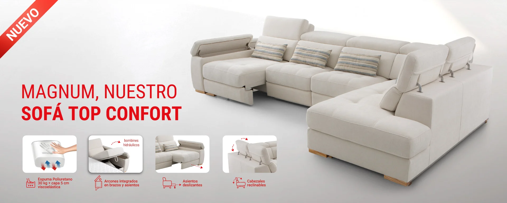 SOFÁ MAGNUM RINCÓN - Imagen 2
