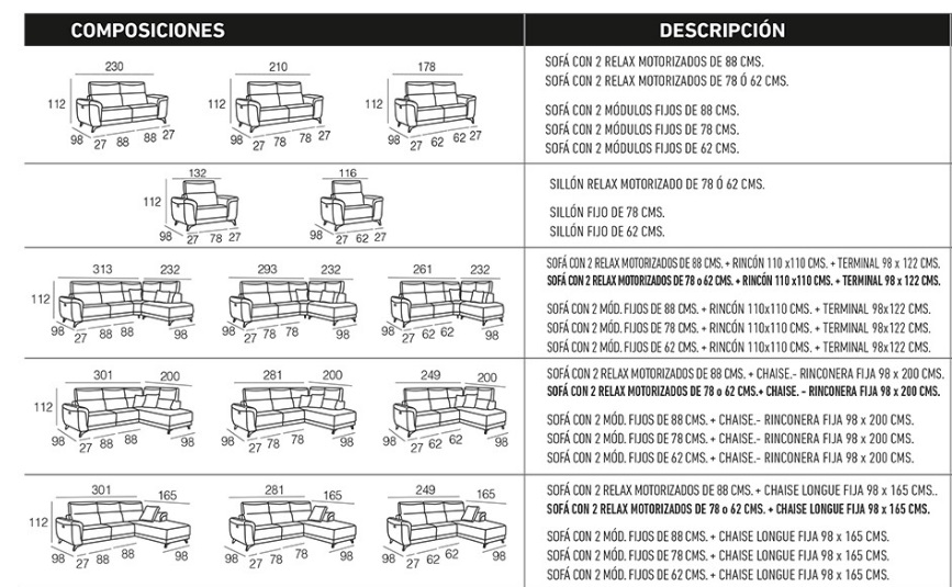 SOFÁ RELAX ELÉCTRICO CARDIO AKUAS - Imagen 5