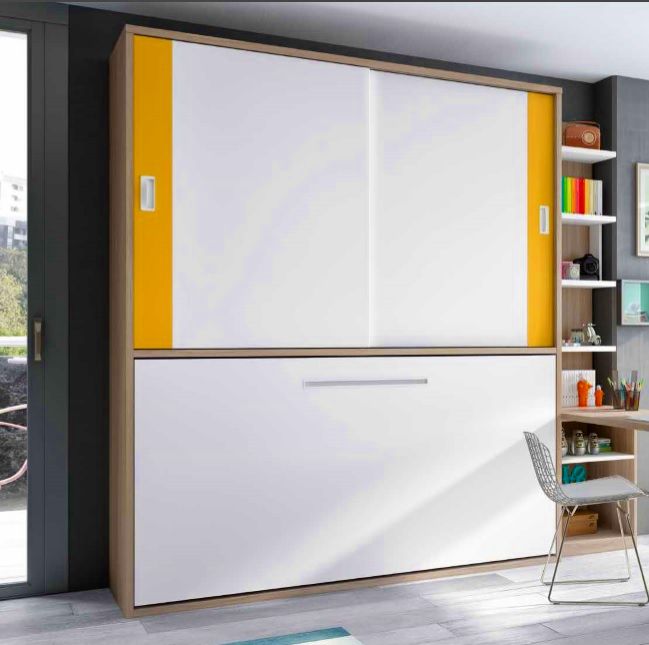 CAMA ABATIBLE CON ARMARIO FRM EVO