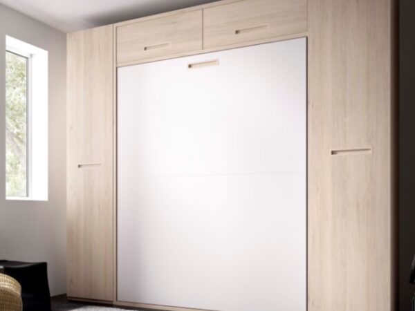 HABITACIÓN CON CAMA ABATIBLE VERTICAL 135 x 190 WIN