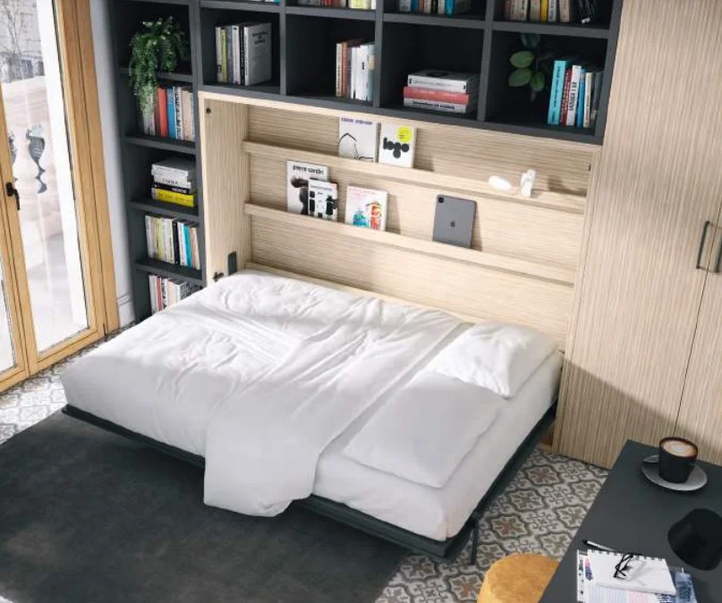 COMPOSICIÓN CAMA ABATIBLE CON ARMARIOS ADS - Imagen 4