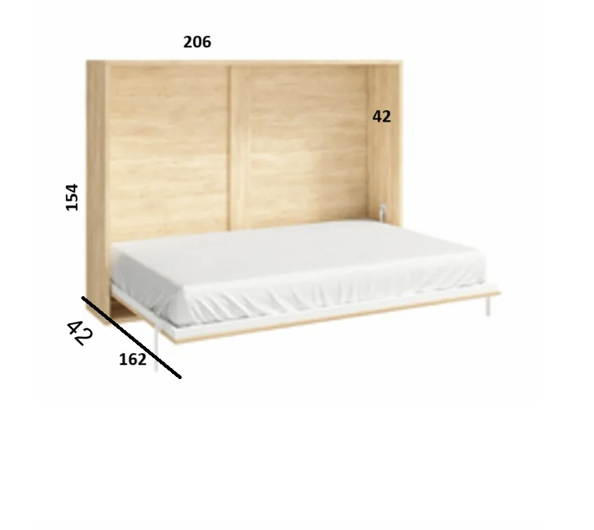 CAMA ABATIBLE MATRIMONIO XPS135 - Imagen 6