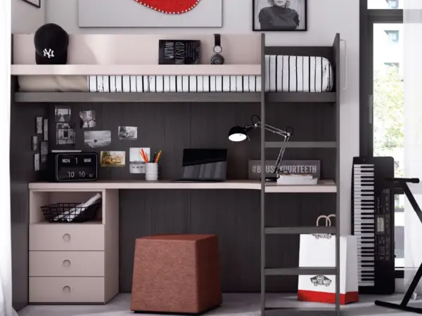 LITERA ALTA CON MESA ESTUDIO DE ELF