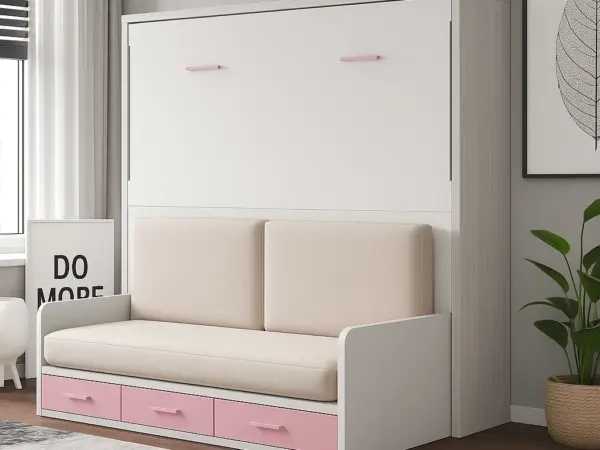 CAMA ABATIBLE CON SOFA FORMAS135