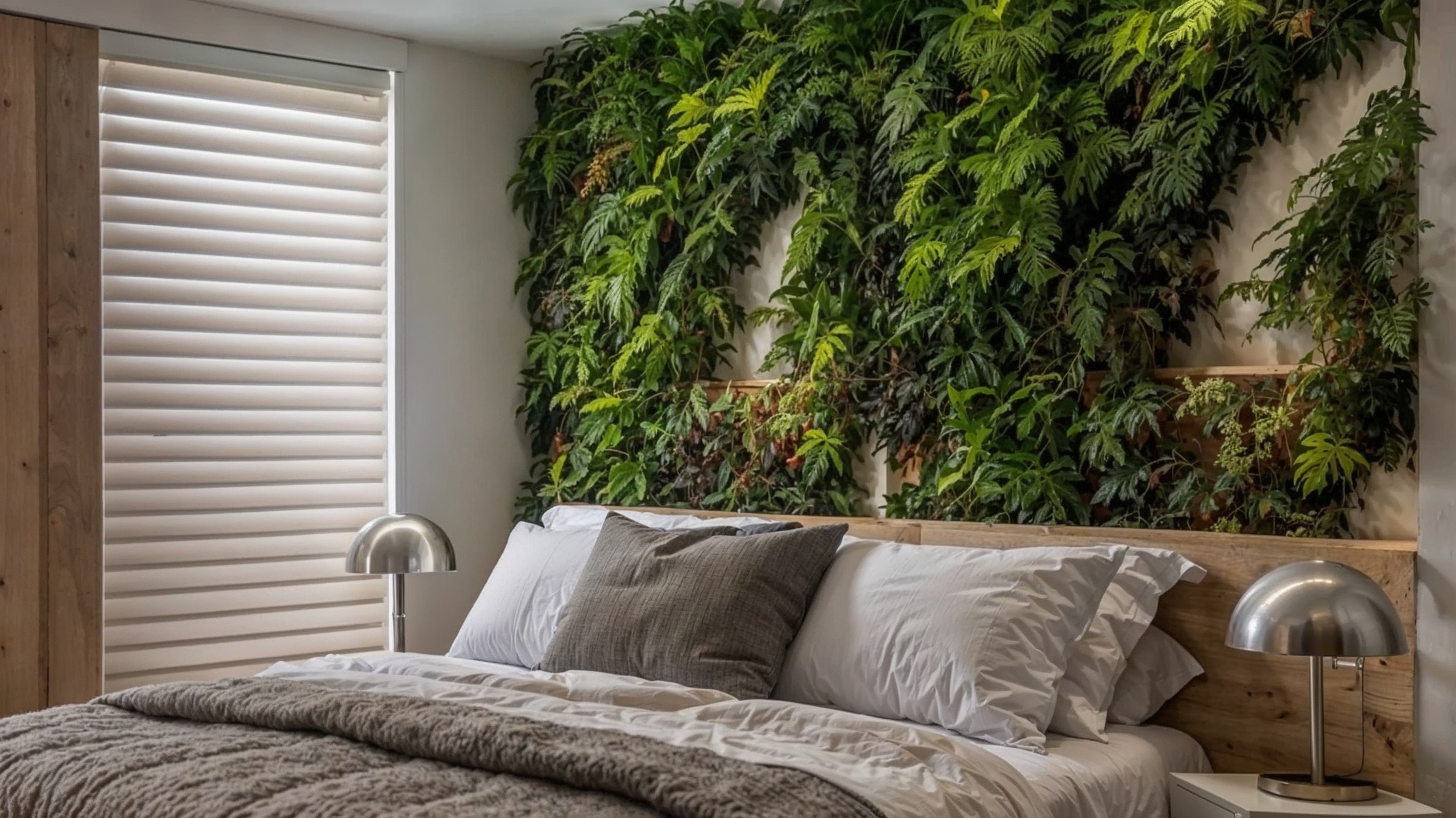 jardín interior, piso pequeño