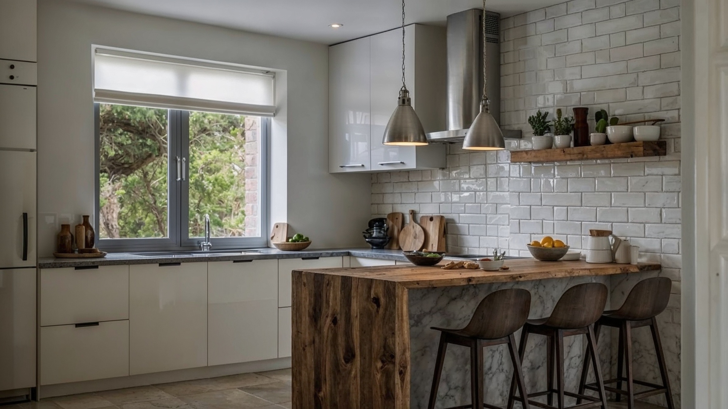 muebles minimalistas, estilo rústico