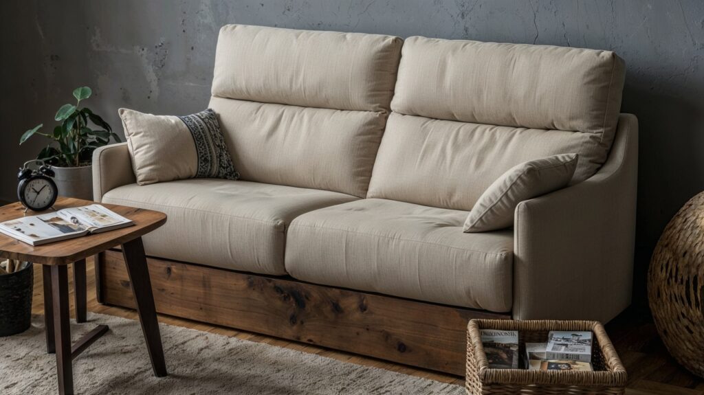 muebles minimalistas, estilo rústico