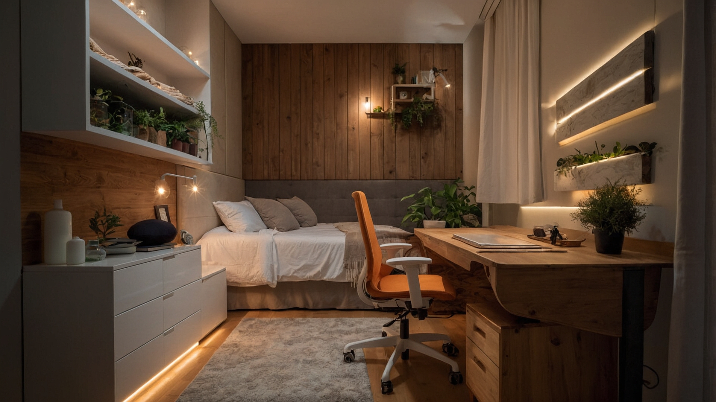 muebles grandes, espacios pequeños