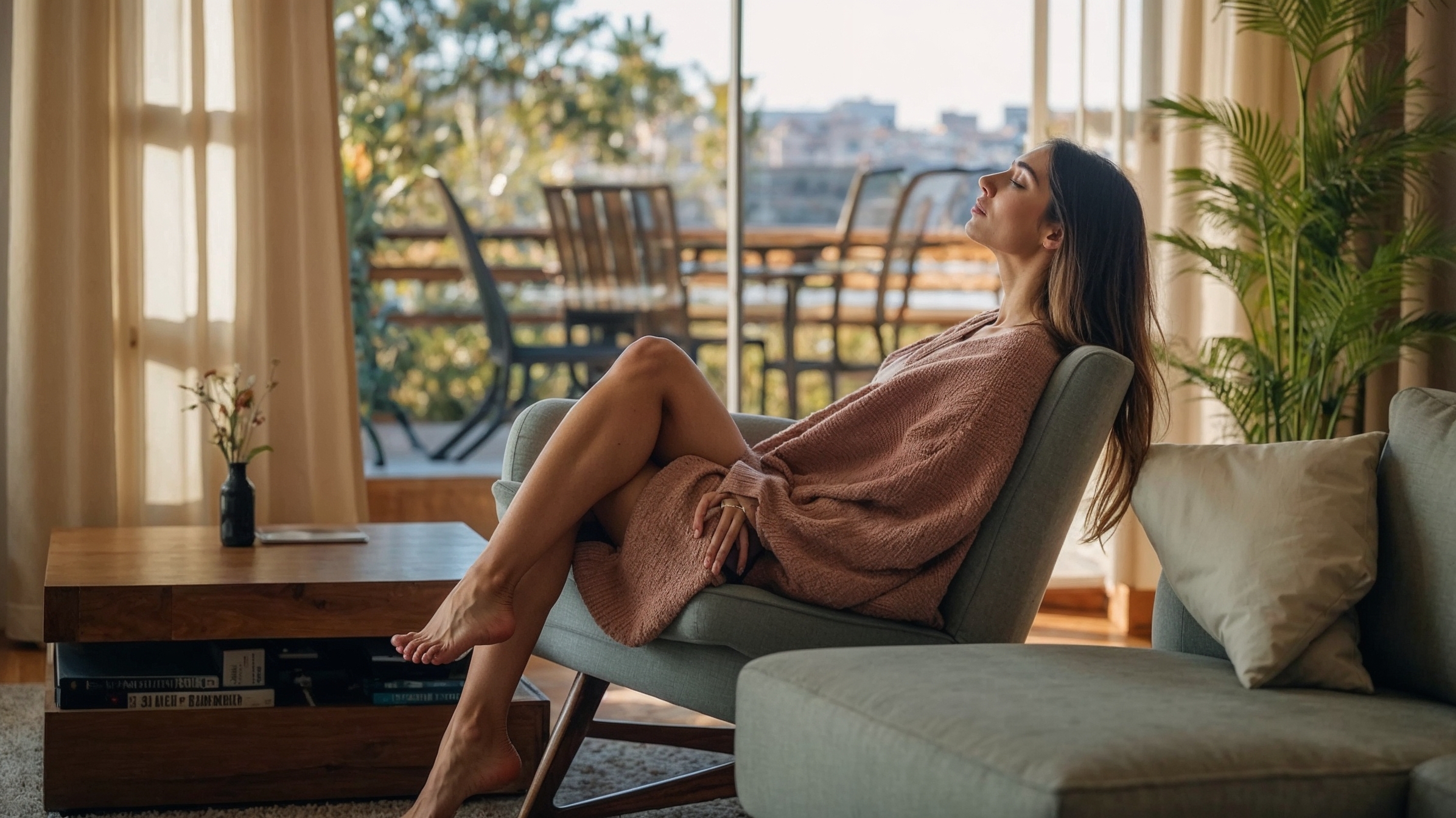 hogar, relax, desconexión