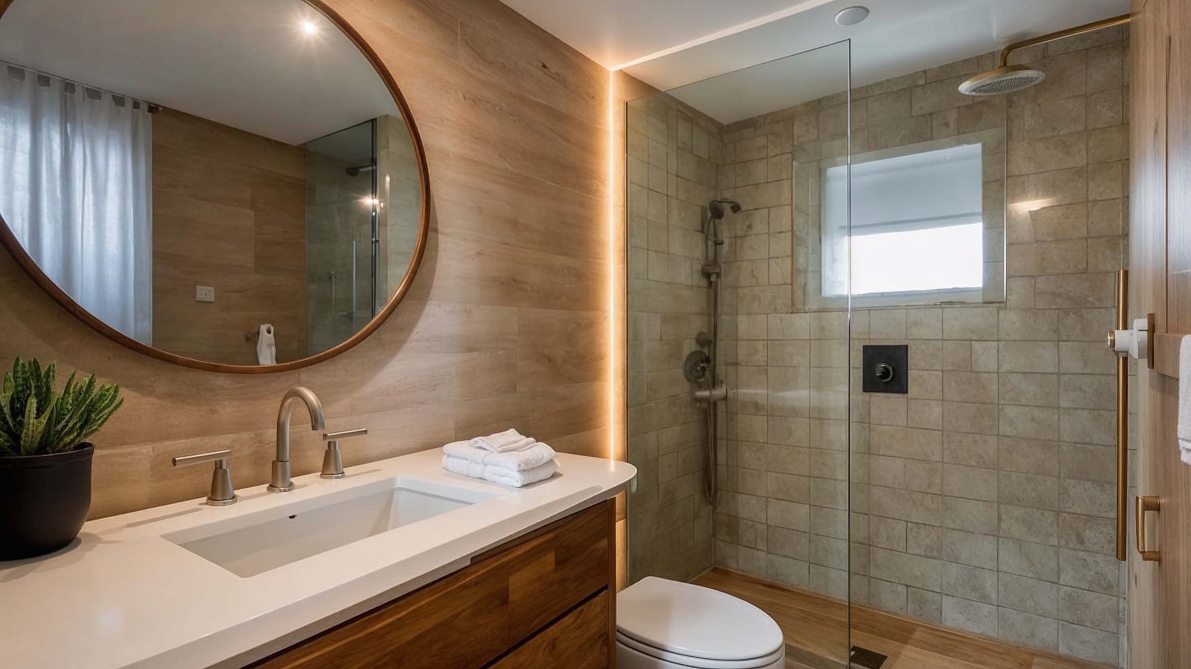 baños pequeños, decoración