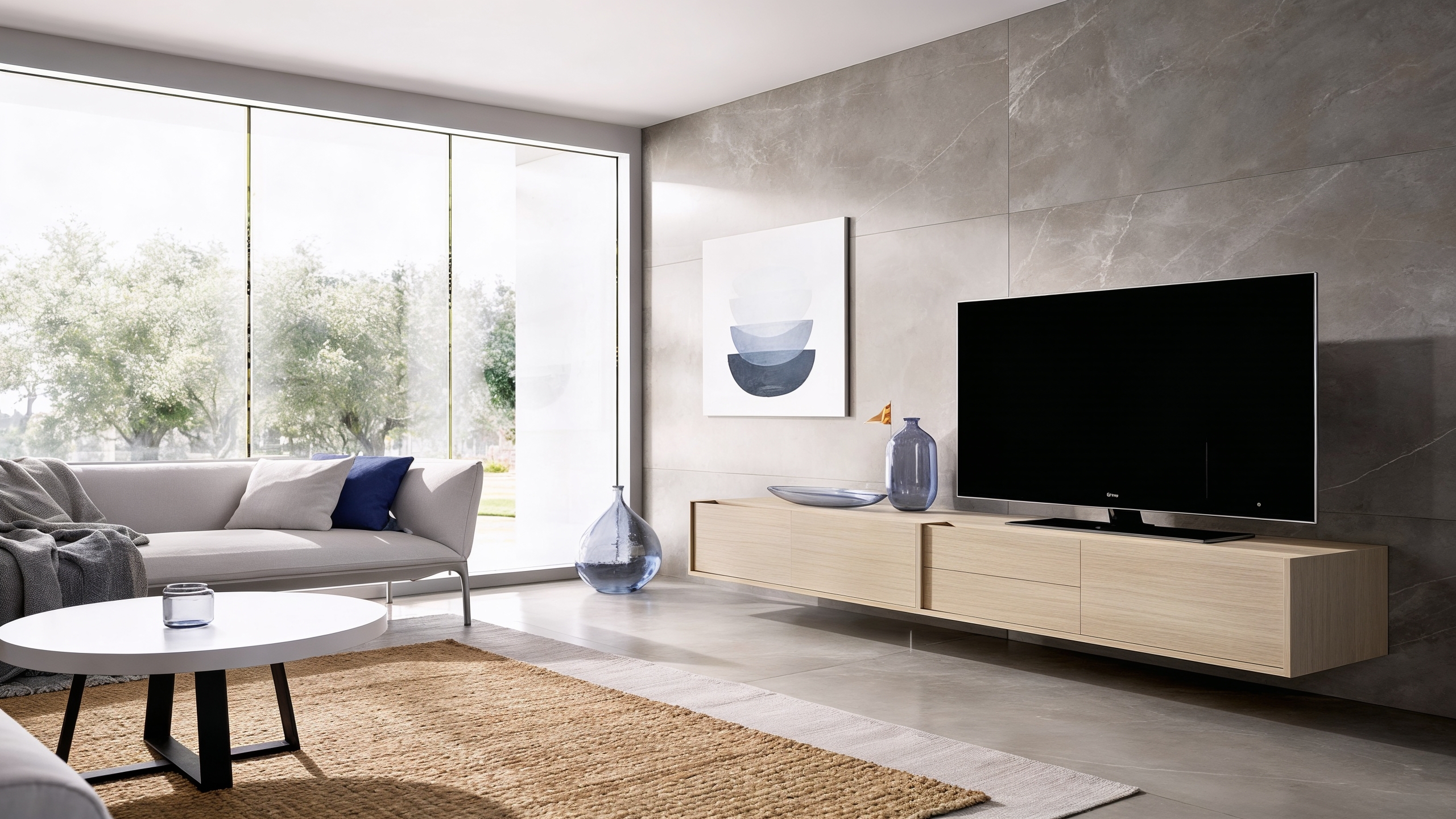 conjunto de televisor